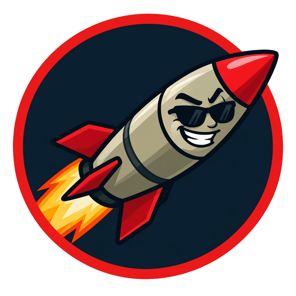 CyberScuds rocket badge